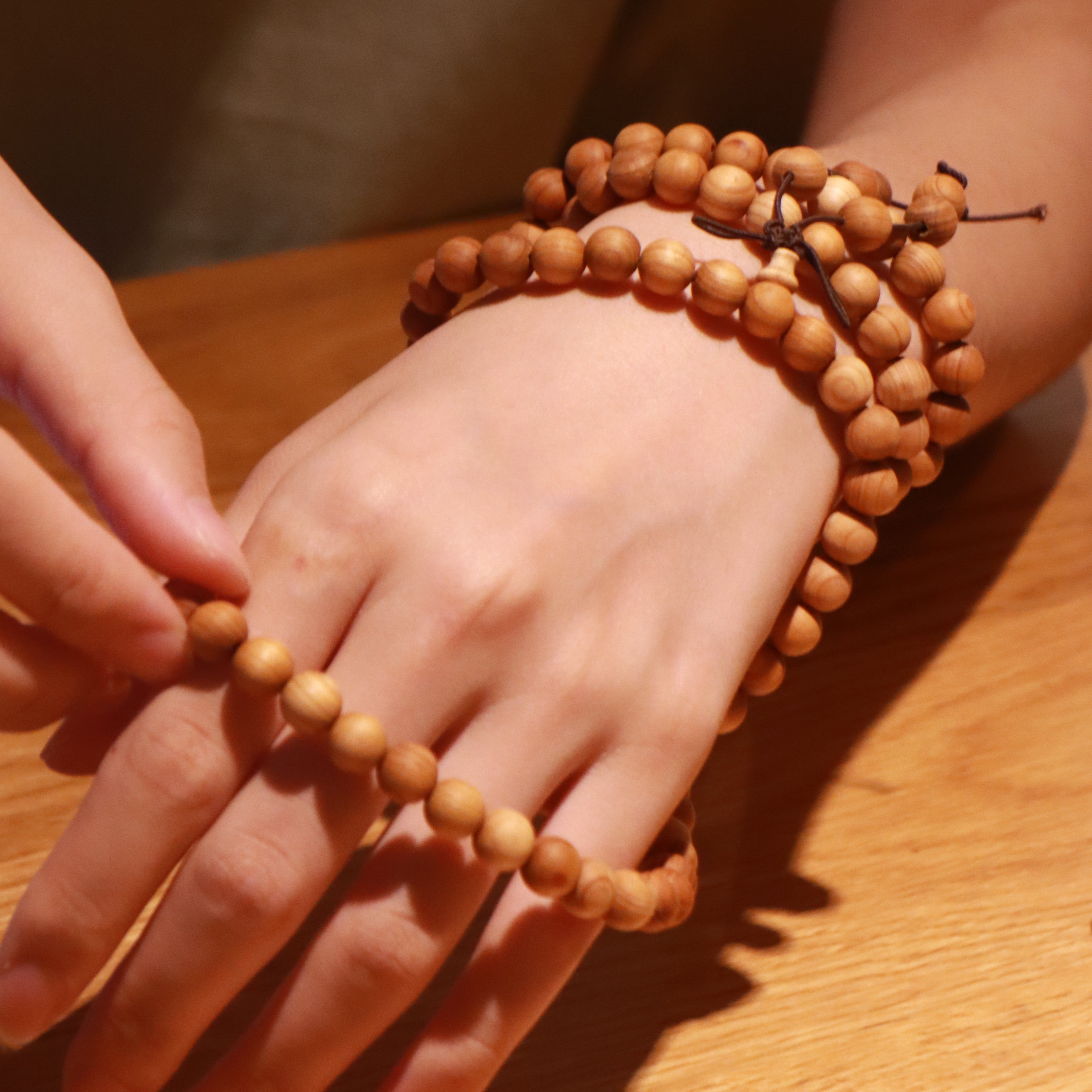 Thuja Wood Bracelets -KarmaBless