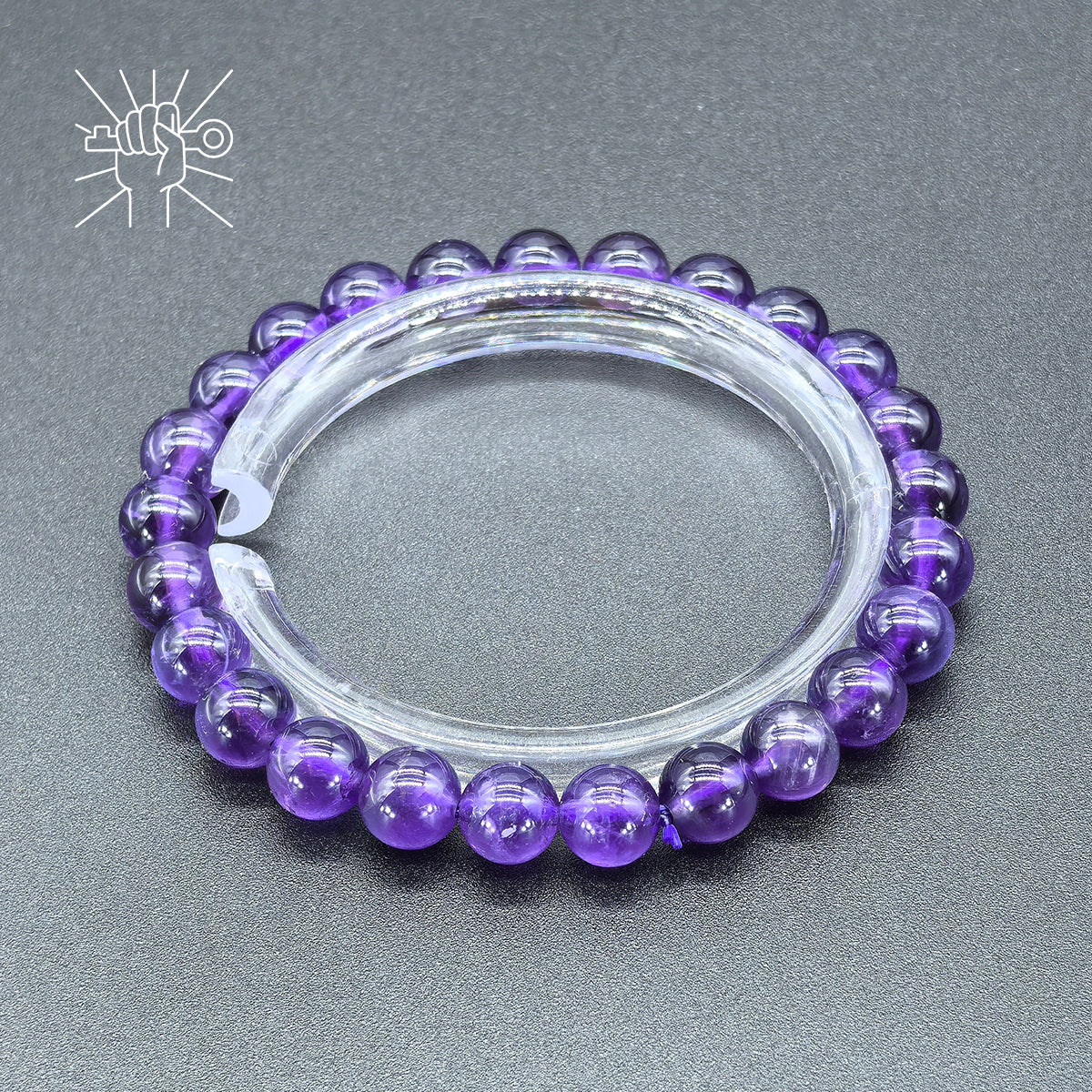 Pulsera de amatista - Piedra de Inteligencia