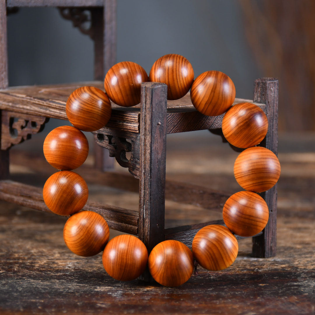 13 Beads Cliff Cypress Bracelet