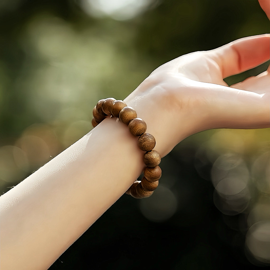 Pulsera de madera de sol