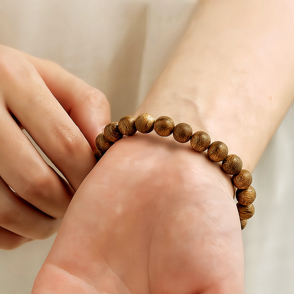 Pulseira de ágar artesanal de Kalimantan da Indonésia