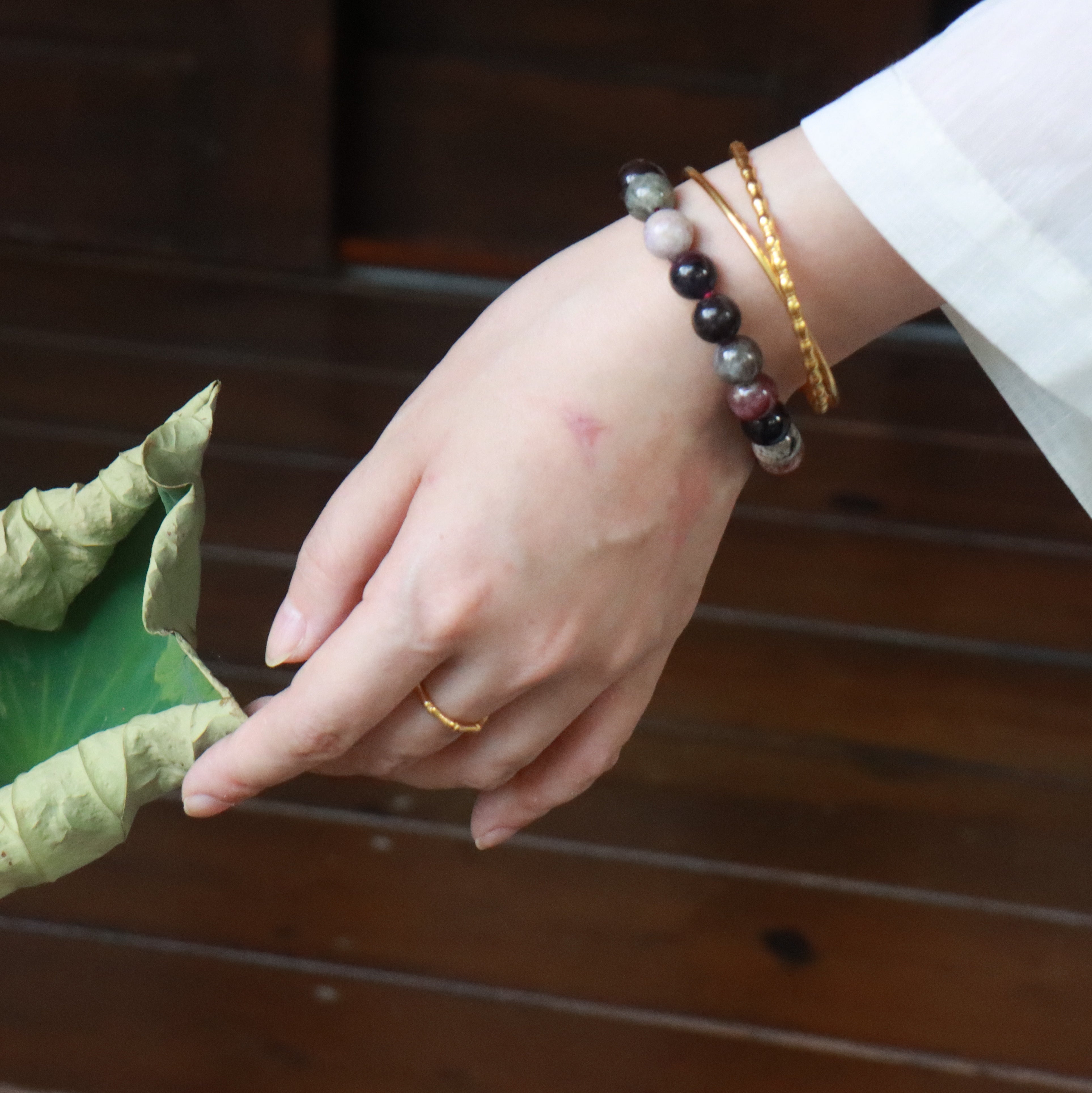 Multi-Tourmaline Bracelet - Unleash Personal Charm - Karmabless