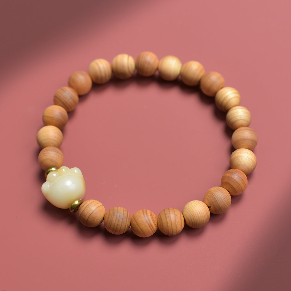 Pata de bigote del talismán Mysore Cliff Cypress Bracelet