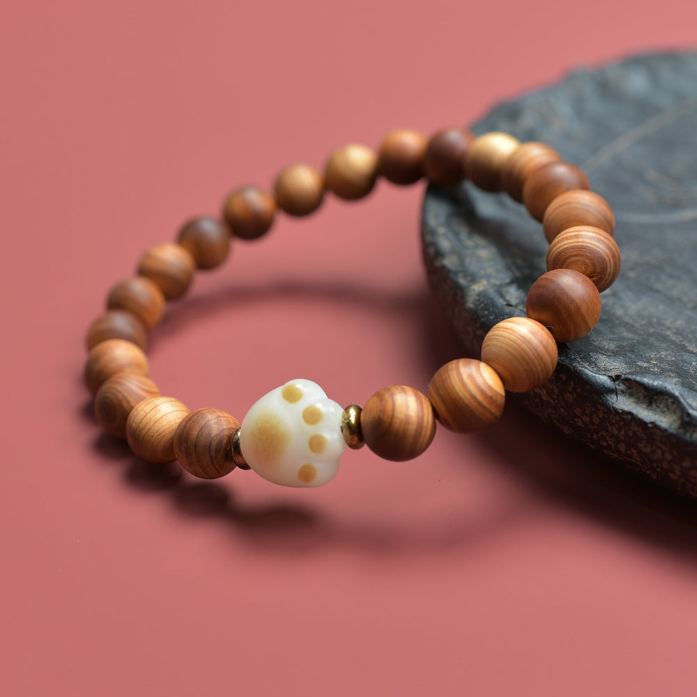 Pata de bigote del talismán Mysore Cliff Cypress Bracelet