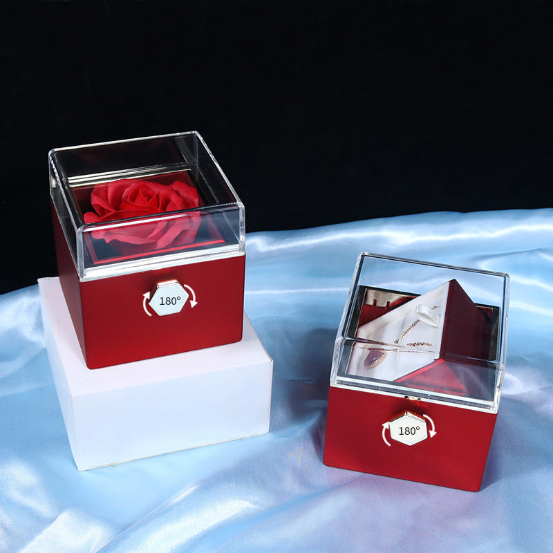 Scatola regalo di rosa eterna