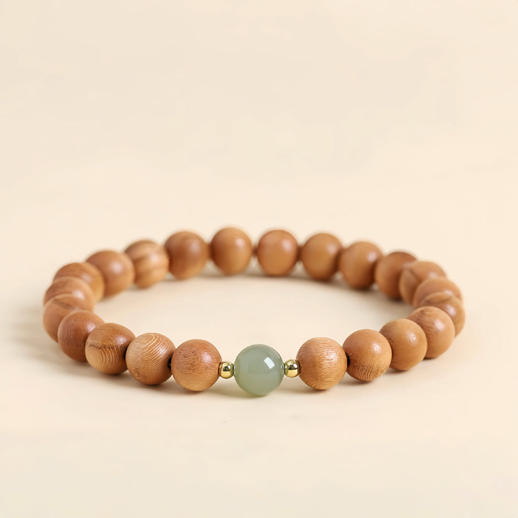 Jade & Ember Peachwood Bracelet