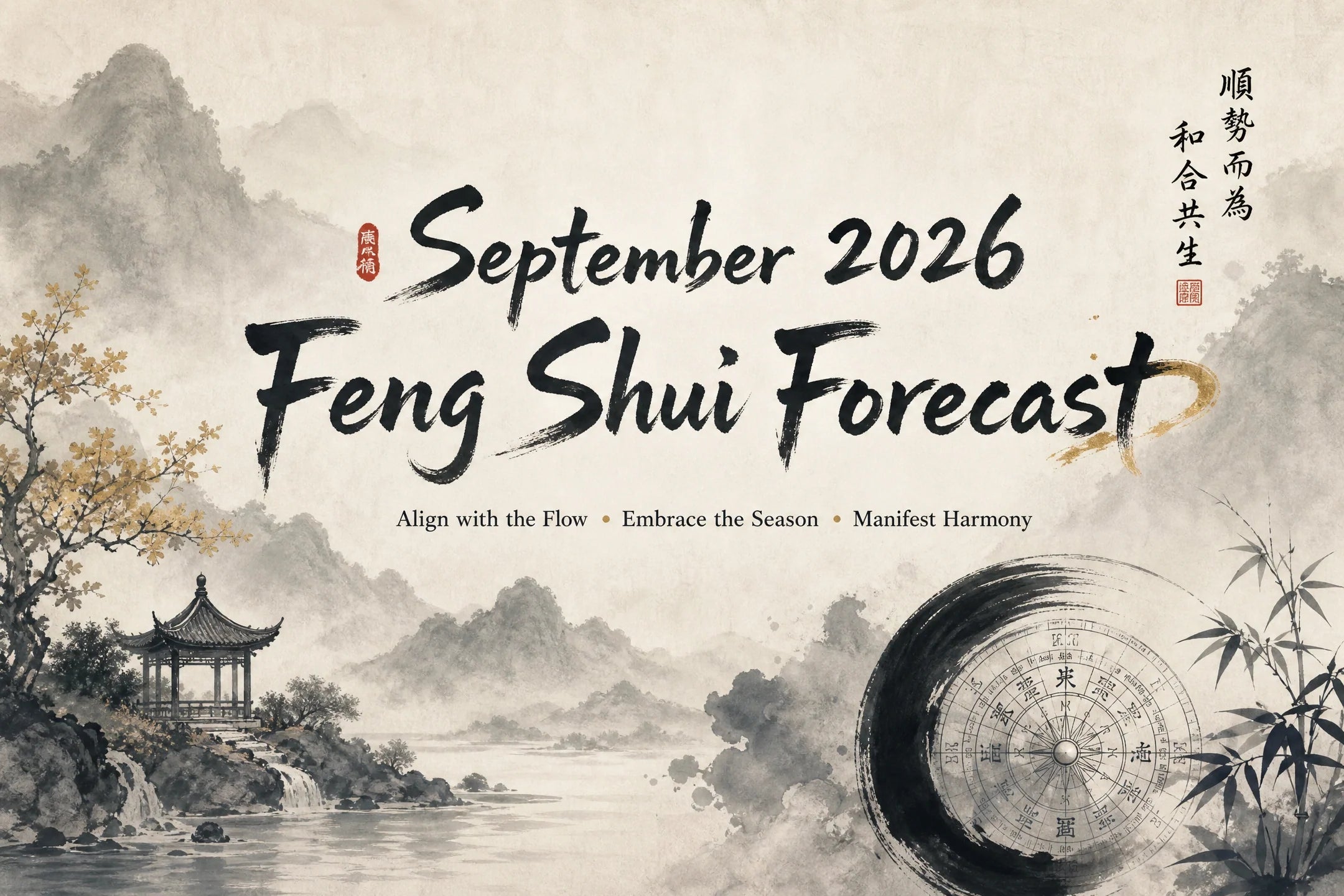 September 2026 Feng Shui Forecast: Practical Guidance for All 12 Zodiac Signs