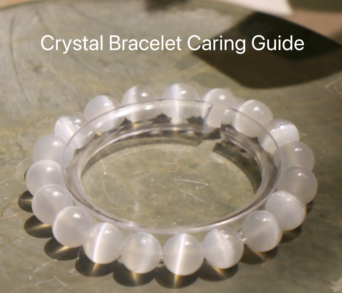 Crystal Bracelet Care 101: Tips for Preserving the Beauty and Energy of Your Crystals