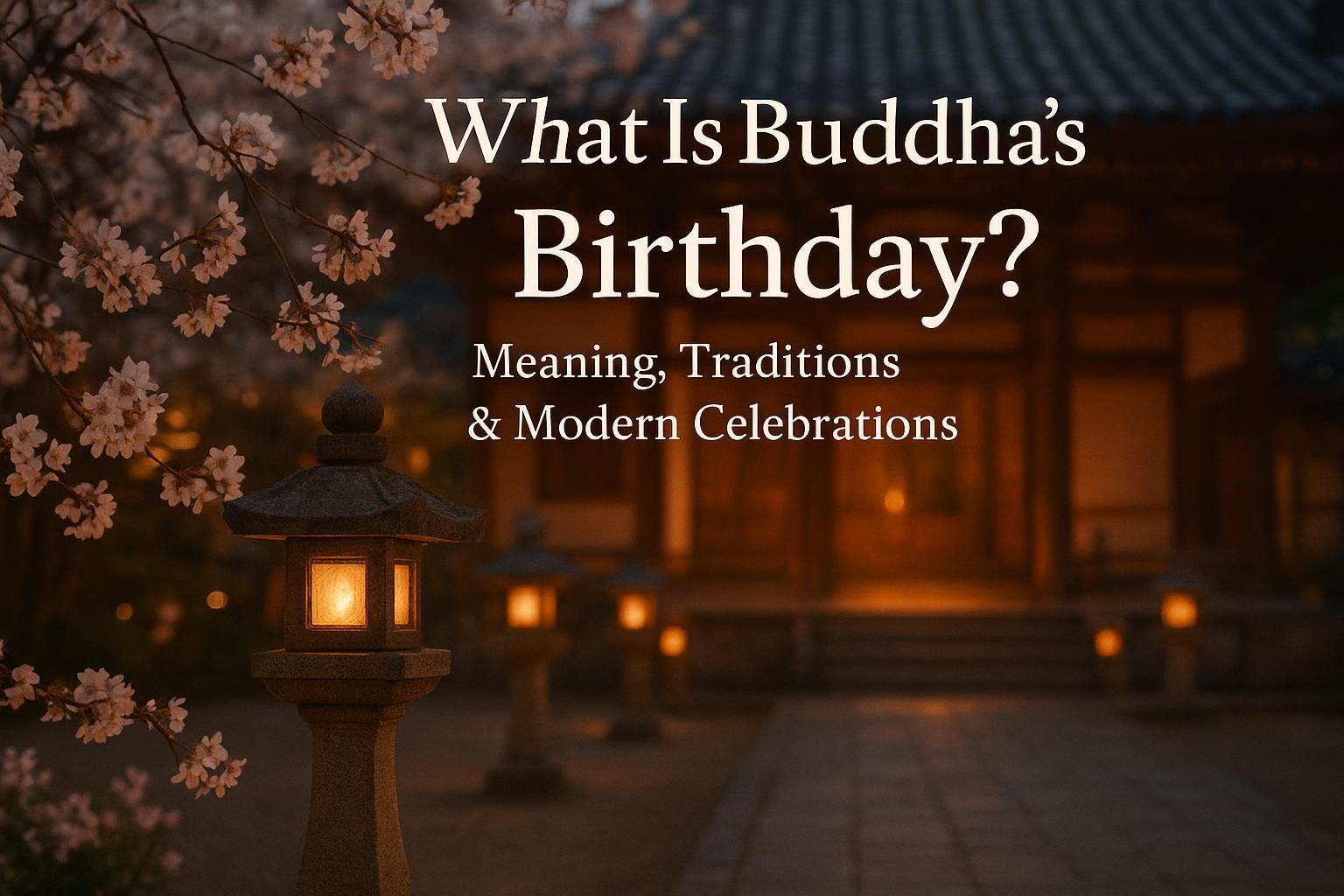 What Is Buddha’s Birthday? Meaning, Traditions & Modern Celebrations