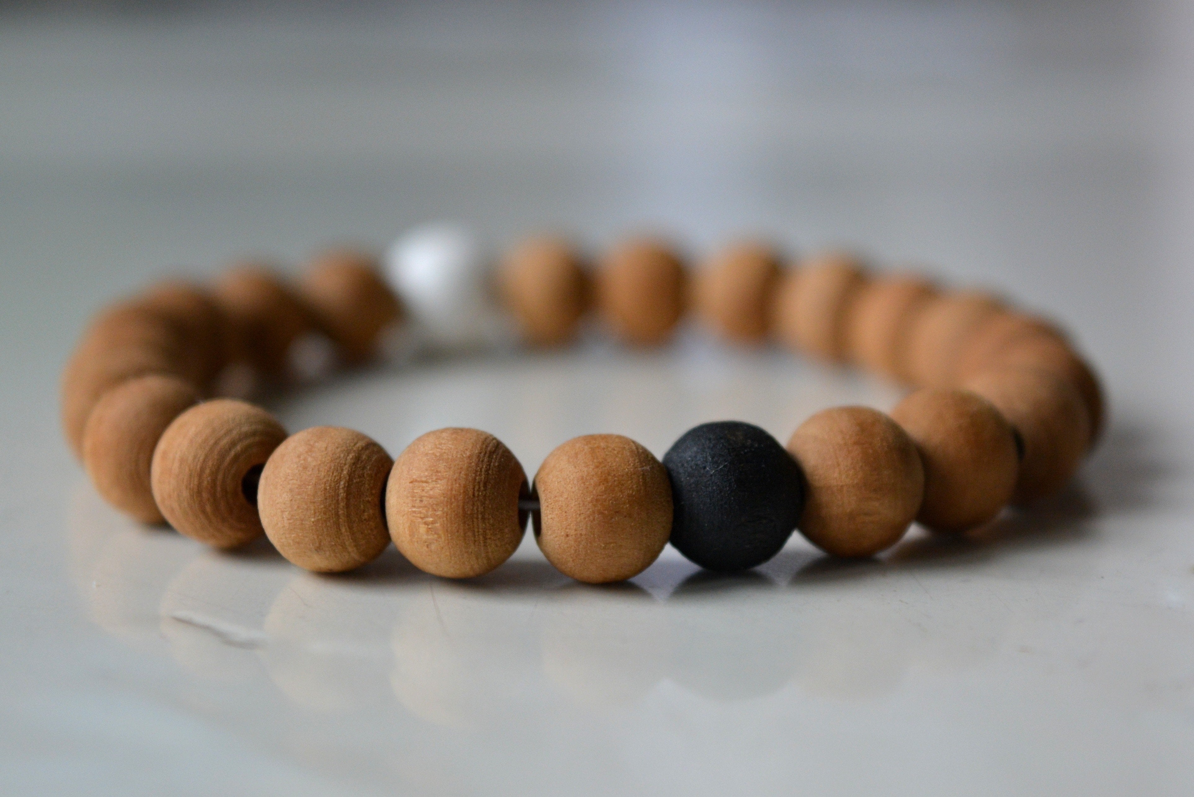 wooden bracelet - KarmaBless