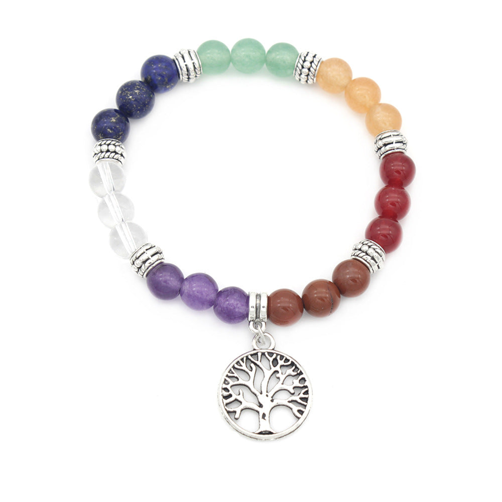 The Tree of Life Seven Chakra Bracelet