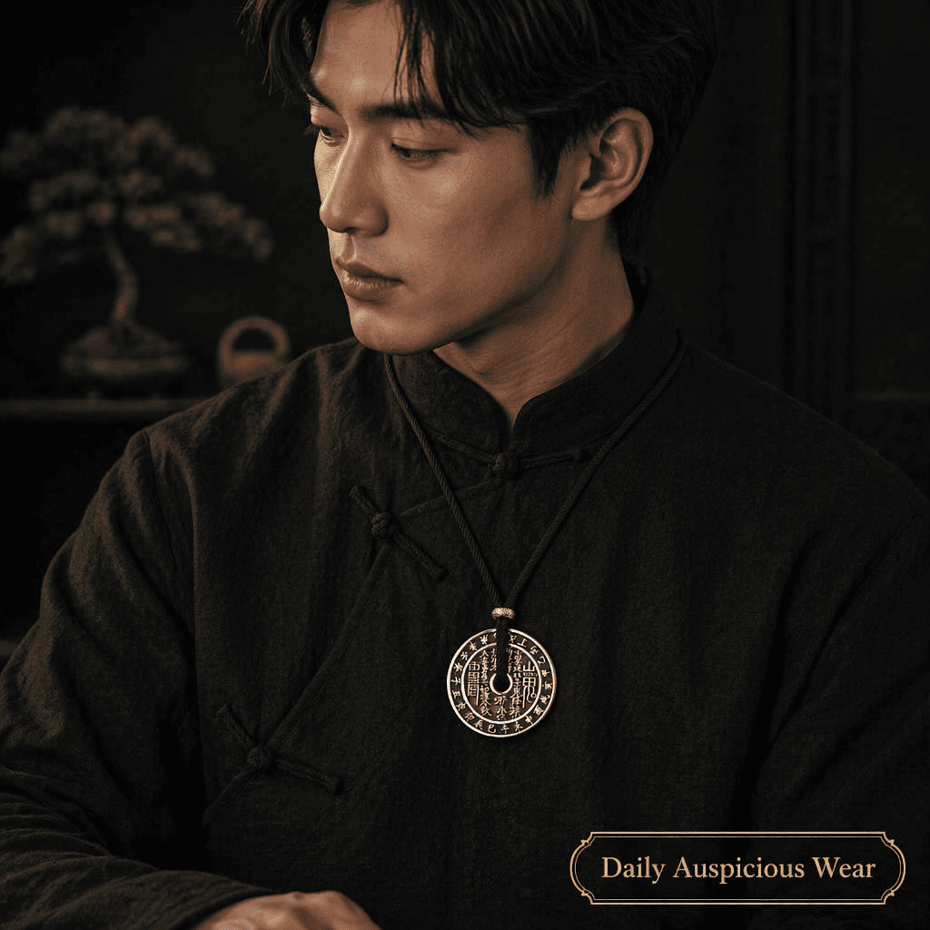 The "Shan Gui" Mountain Spirit Amulet Pendant