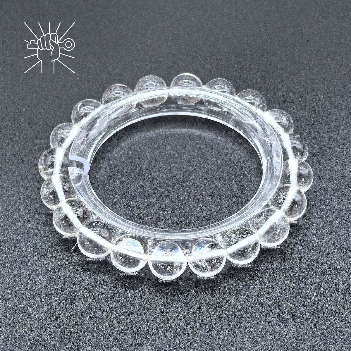 White Crystal Bracelet - Spiritual Strength