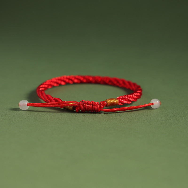 Zodiac Year Blessings Red String Bracelet