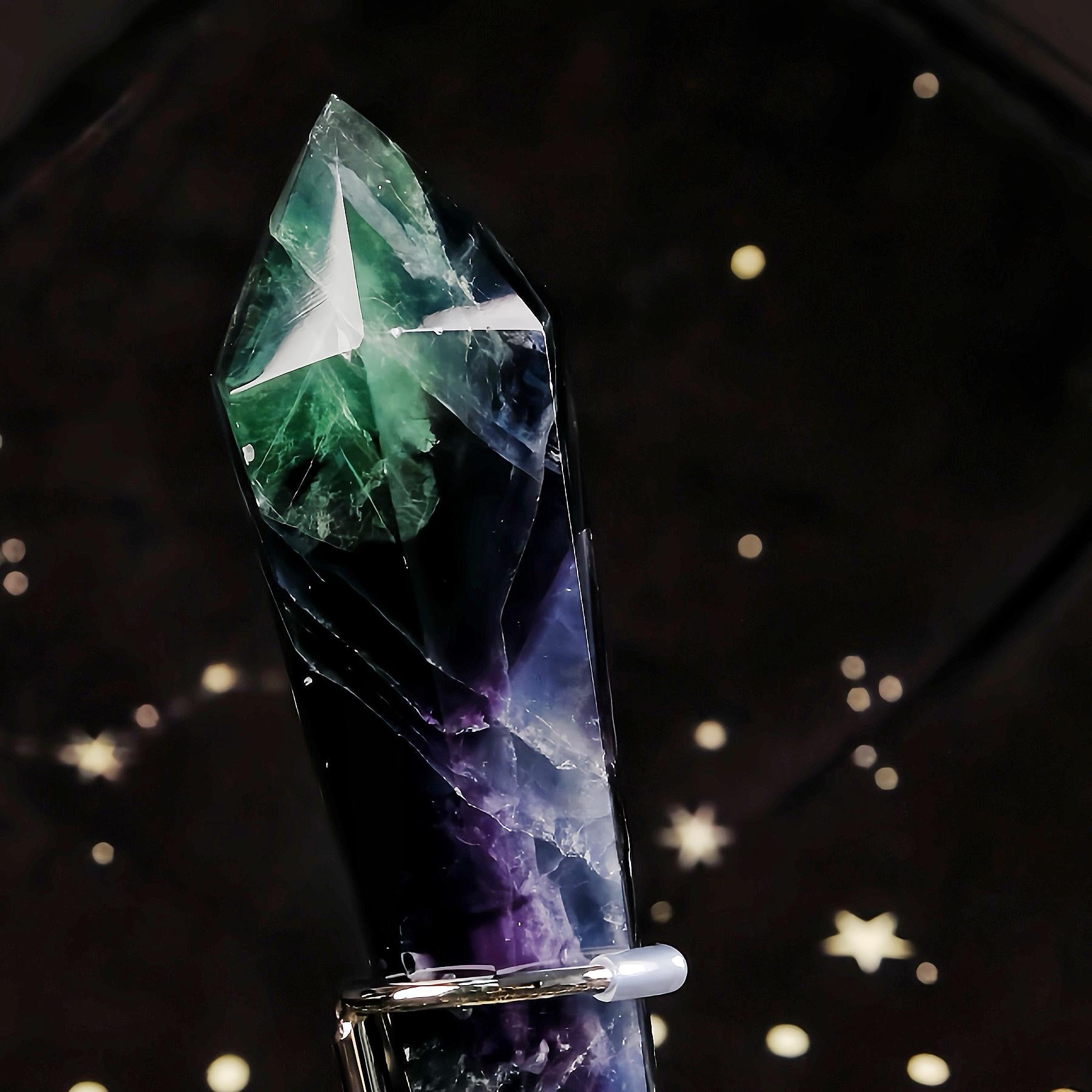 Rainbow Fluorite Wand