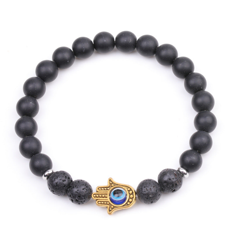 Volcanic Aegis Evil Eye Bracelet