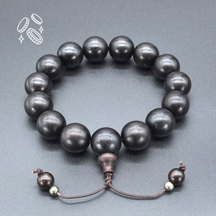 Aged Rosewood Bracelet-Attract Wealth — material detail