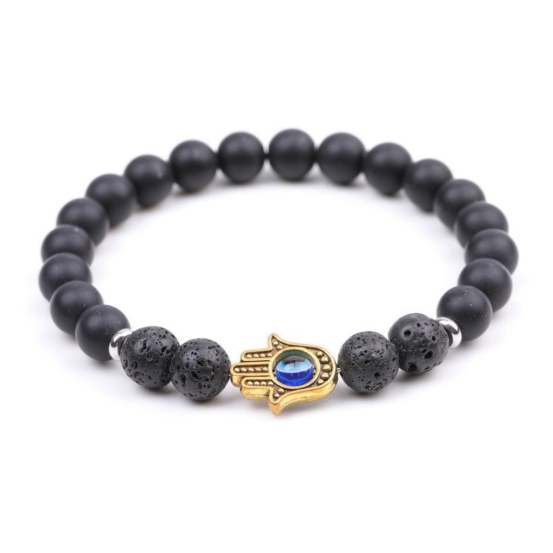 Volcanic Aegis Evil Eye Bracelet