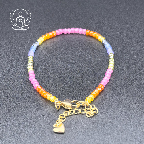Rainbow Zircon Bracelet - Extreme Elegance — view 1