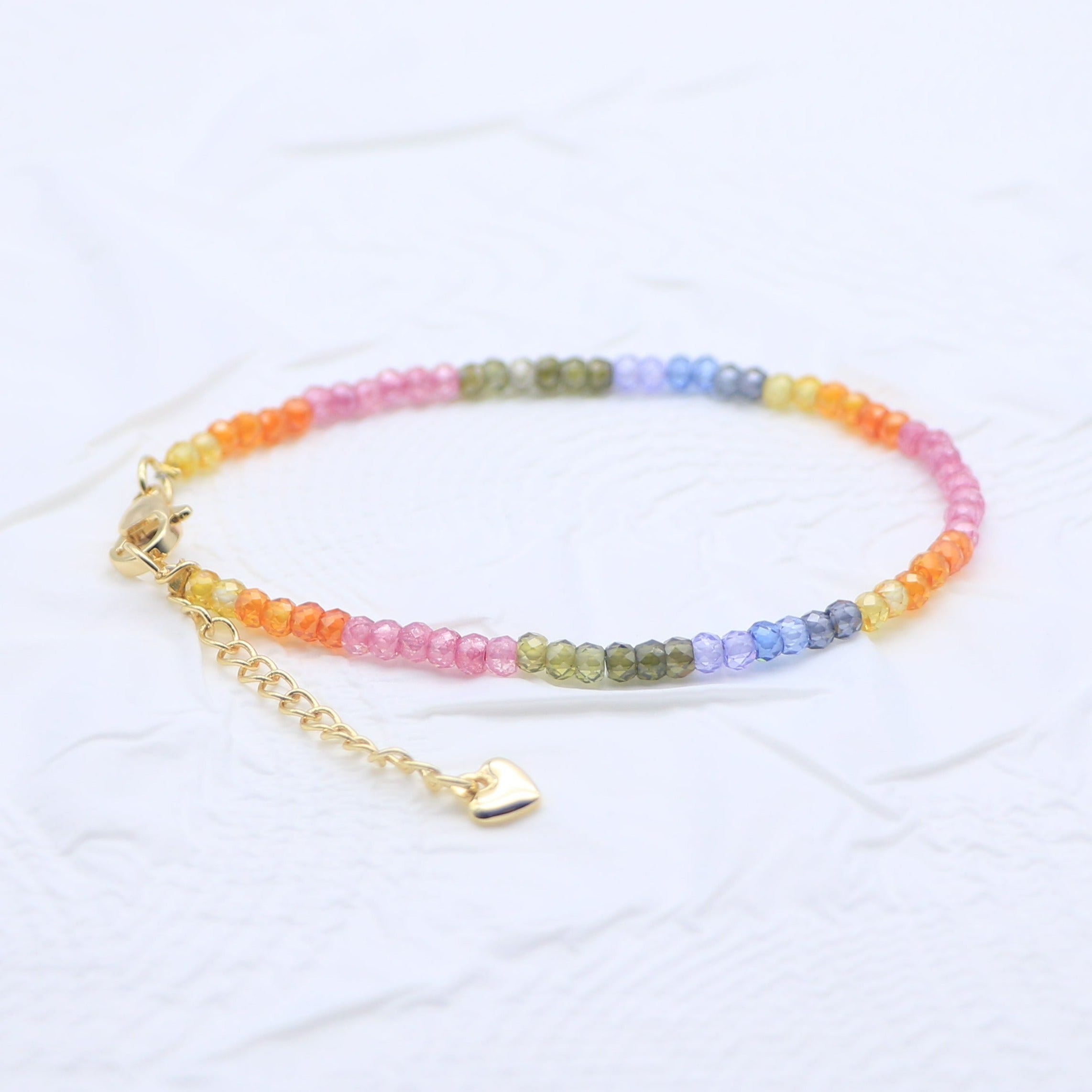 Rainbow Zircon Bracelet - Extreme Elegance - Karmabless