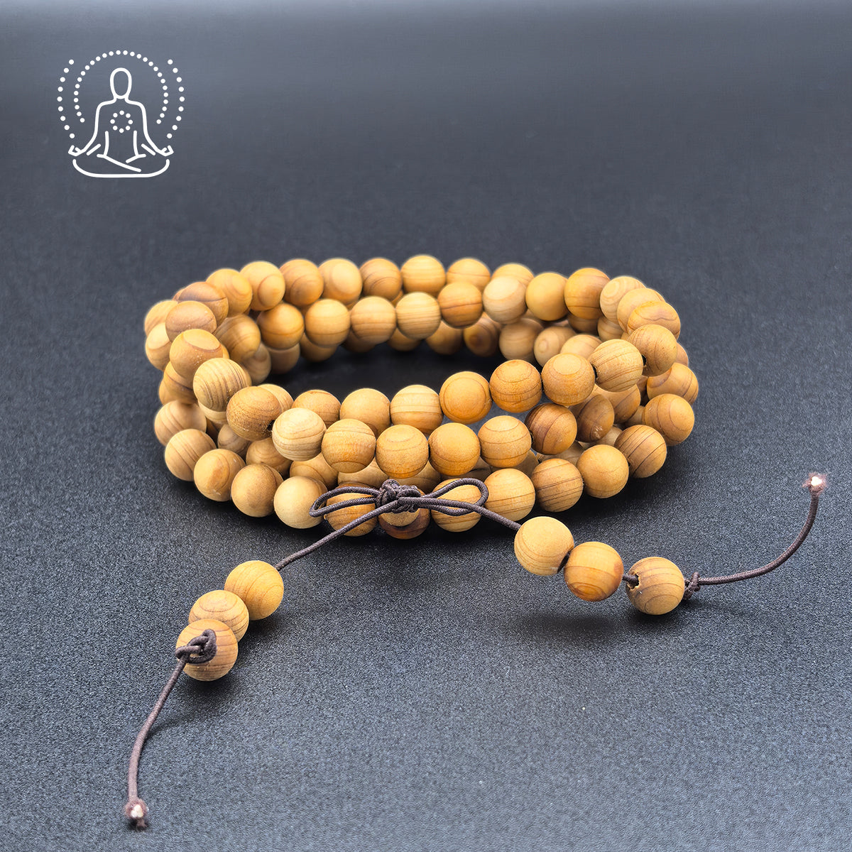 Thuja Long Prayer Beads - Calm The Mind