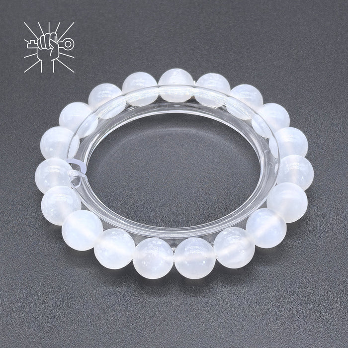 Elemento Metal - Pulseira de Gesso Branco - Wise Thoughts — material detail