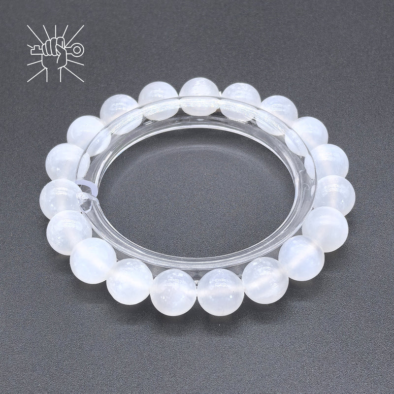 Elemento Metal - Pulseira de Gesso Branco - Wise Thoughts
