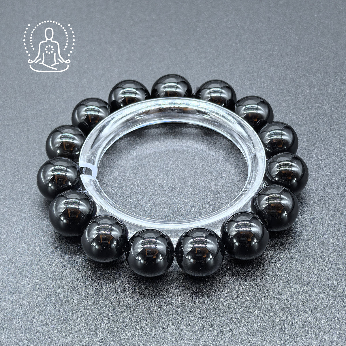 Black Agate Bracelet - Peace & Tranquility