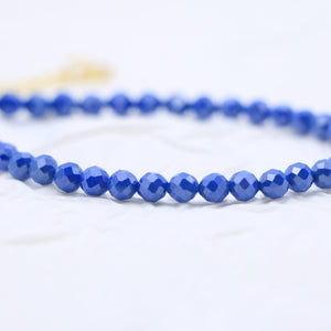 Sapphire Opaque Zircon Bracelet - Confidence - Karmabless