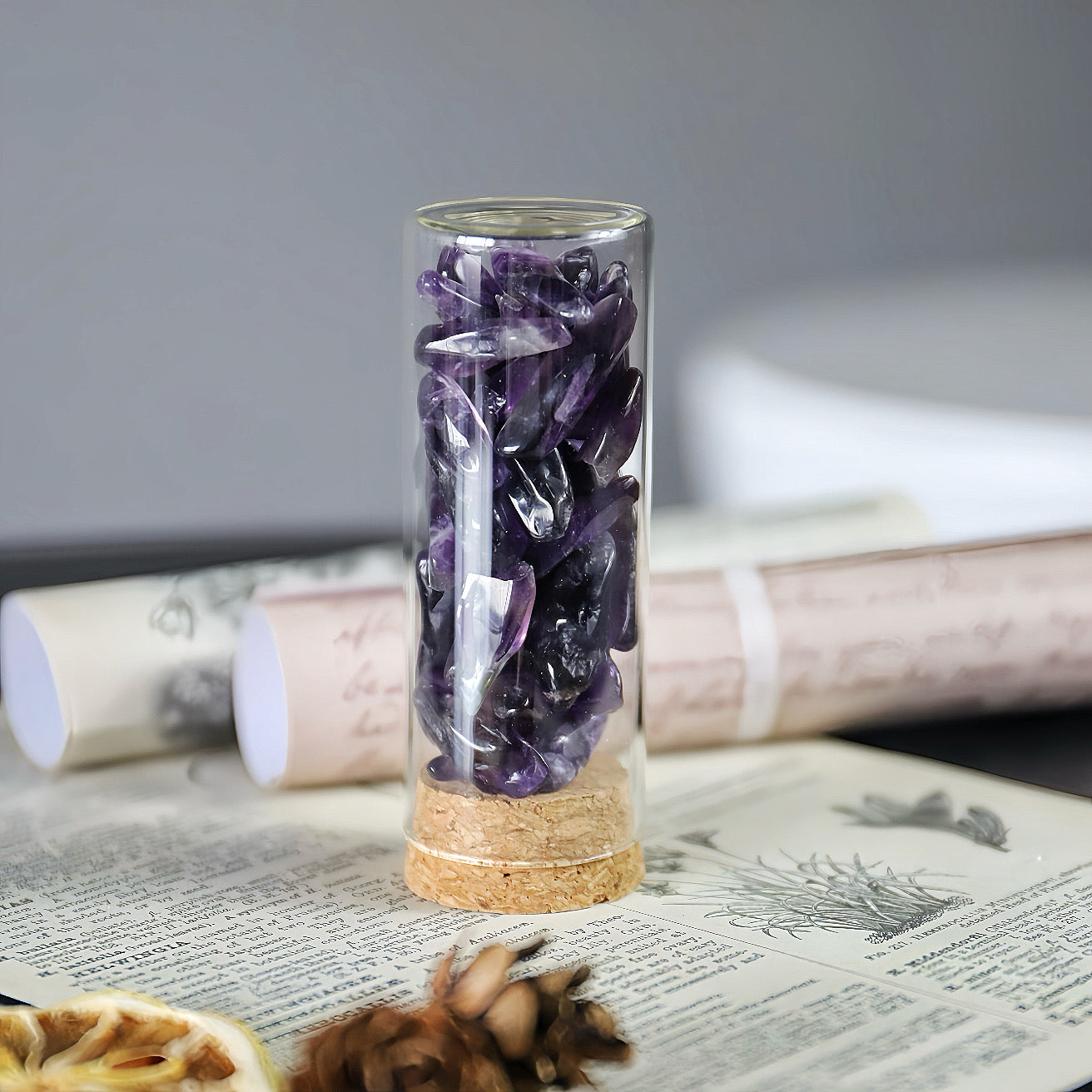 Amethyst Wishing Vial