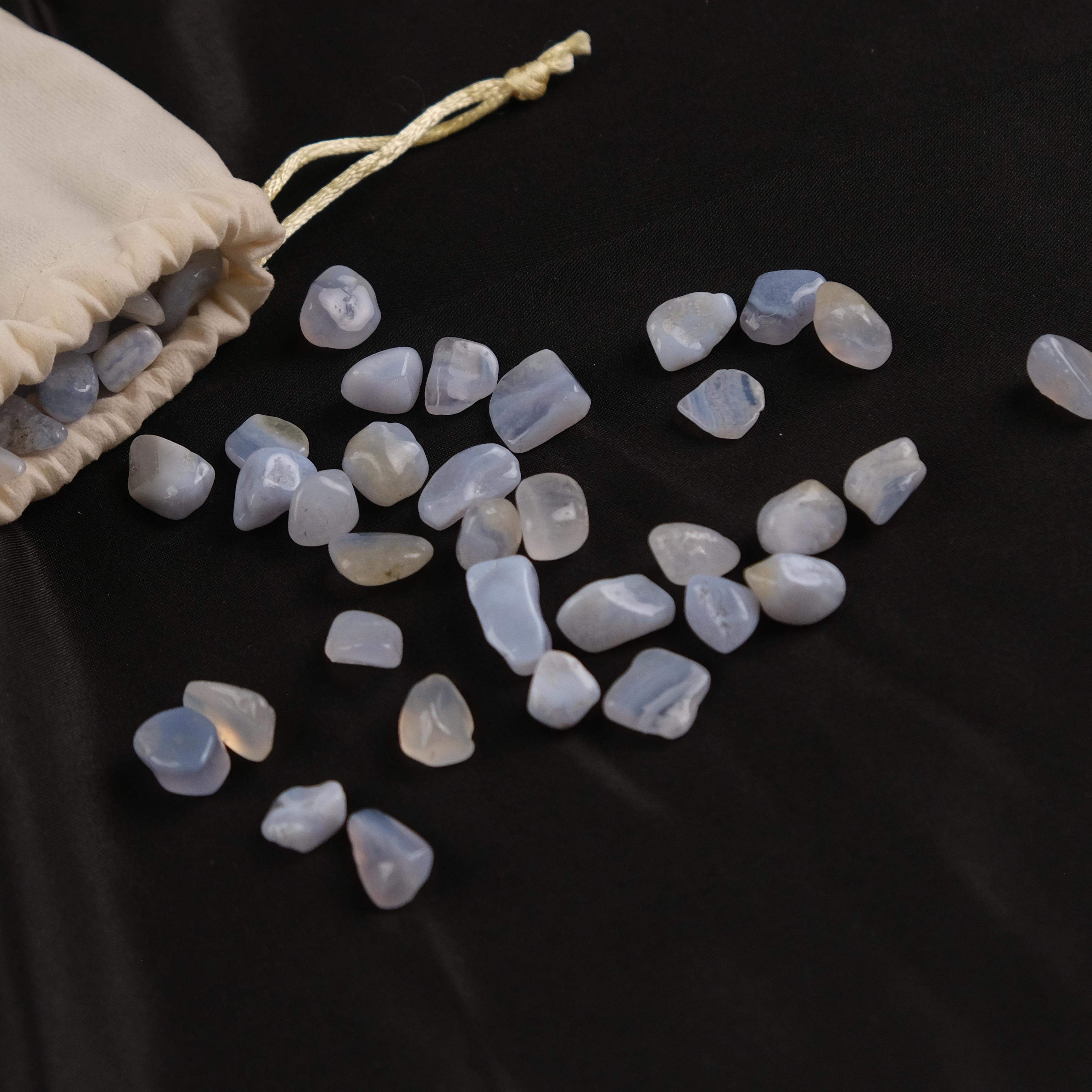 Blue Lace Agate Chips