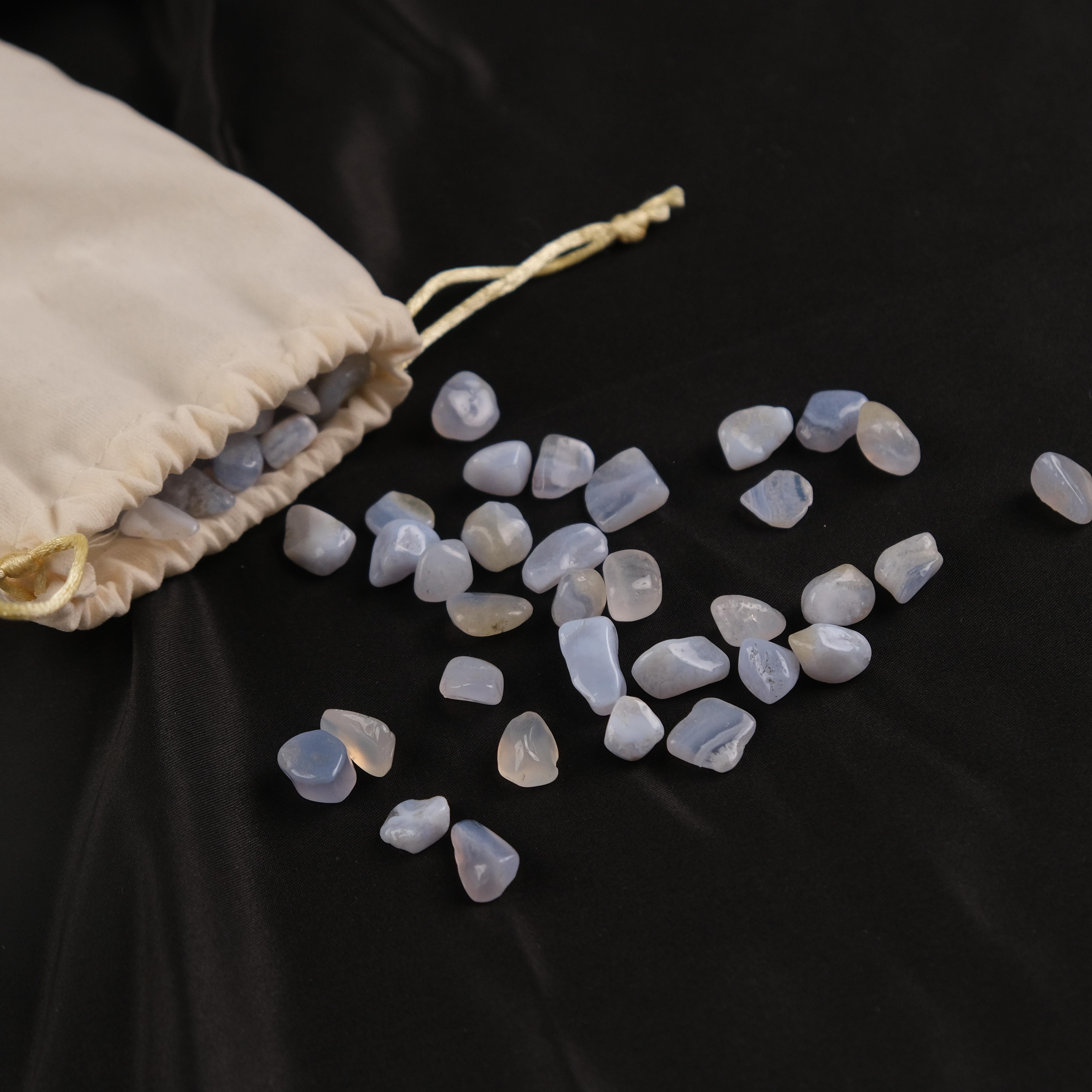 Blue Lace Agate Chips