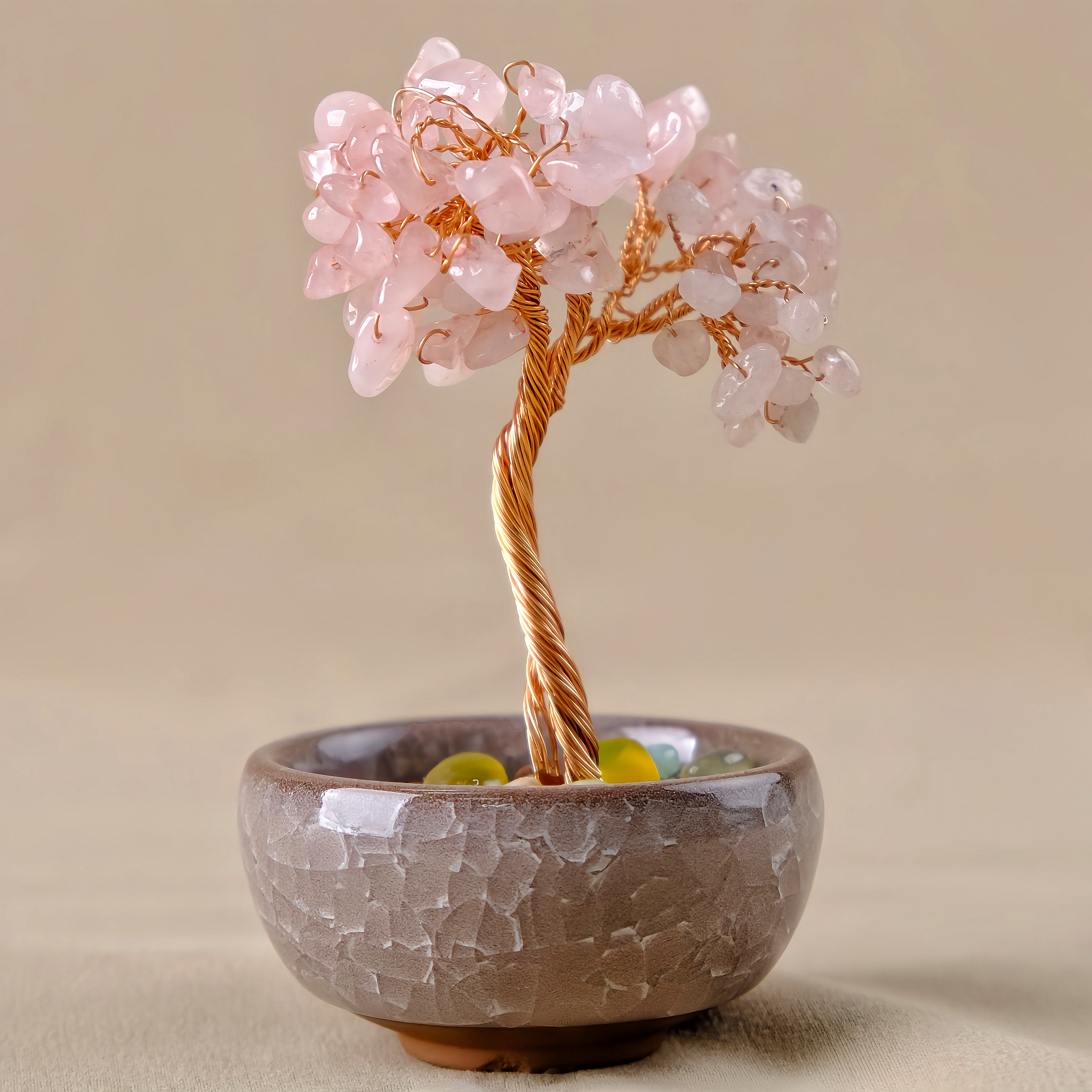 Rose Quartz Tree