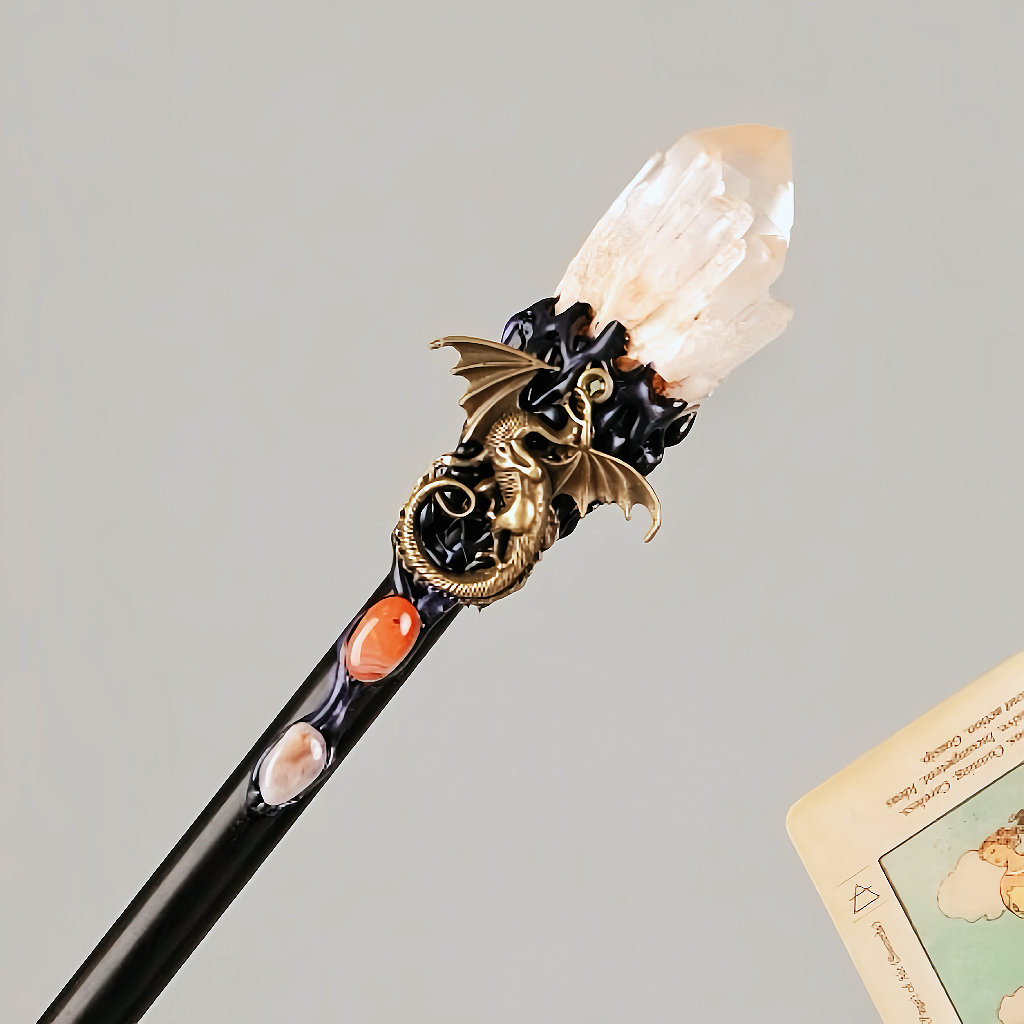 Dragon's Dual Crystal Wand