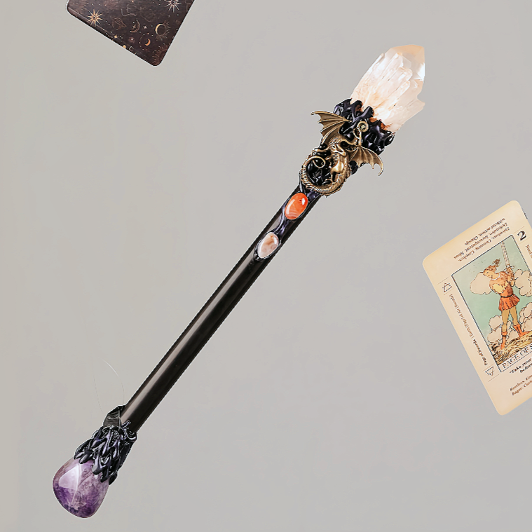 Dragon's Dual Crystal Wand