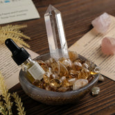 Agate Charging Bowl & Crystal Aromatherapy Set