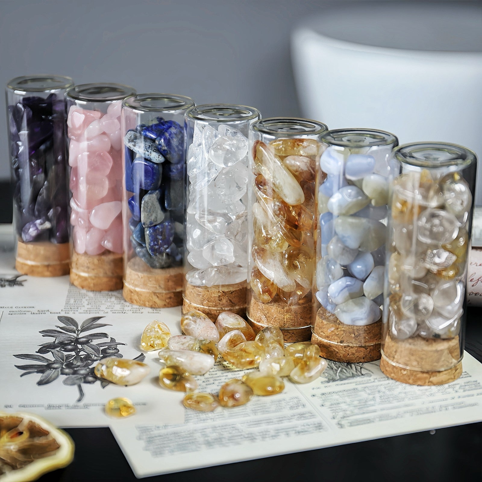 Wishing Crystal Vial Set