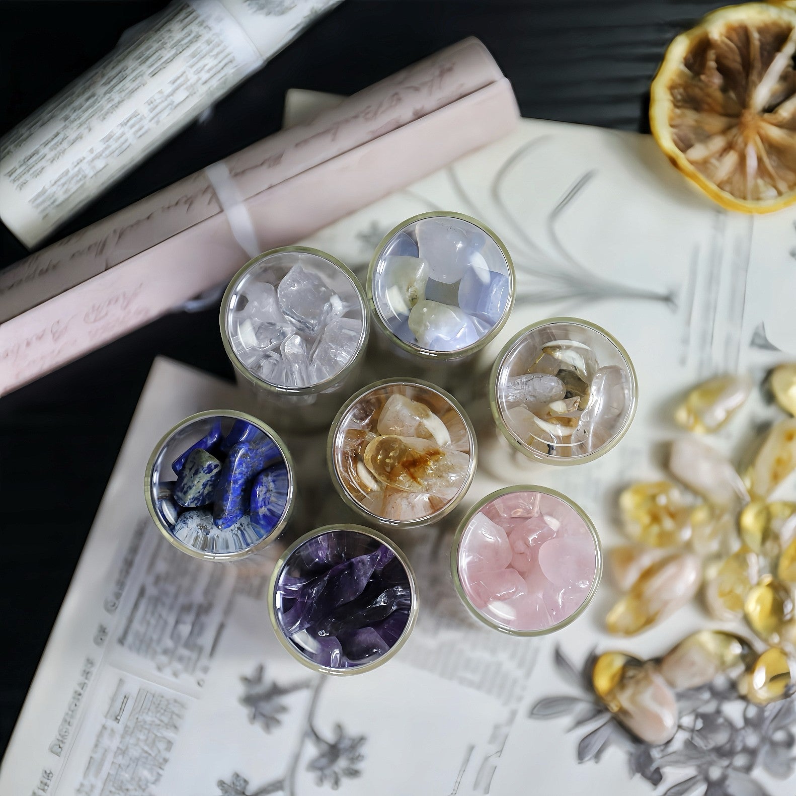 Wishing Crystal Vial Set