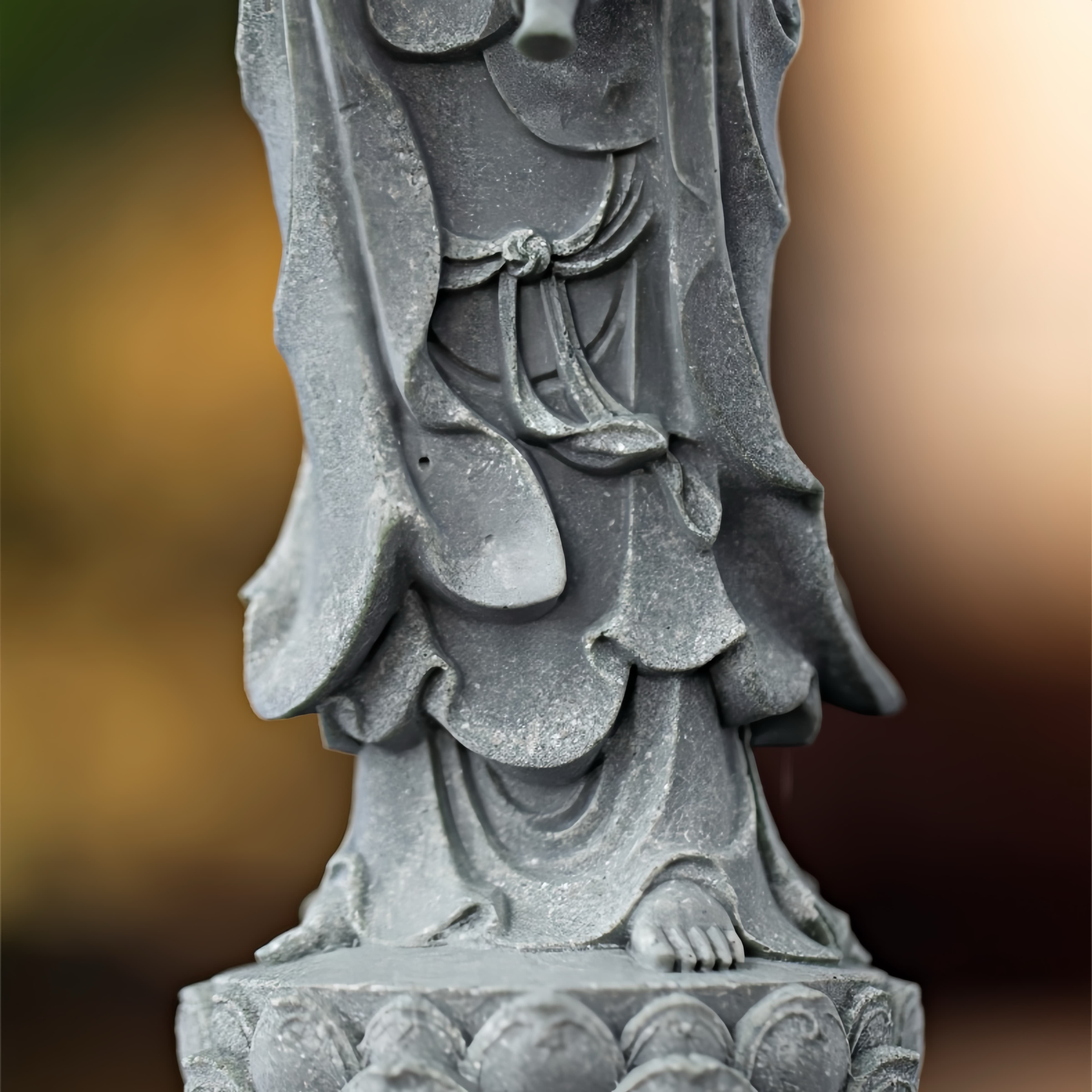 Stone Guanyin & Bodhisattva Statue Collection for Peace & Protection