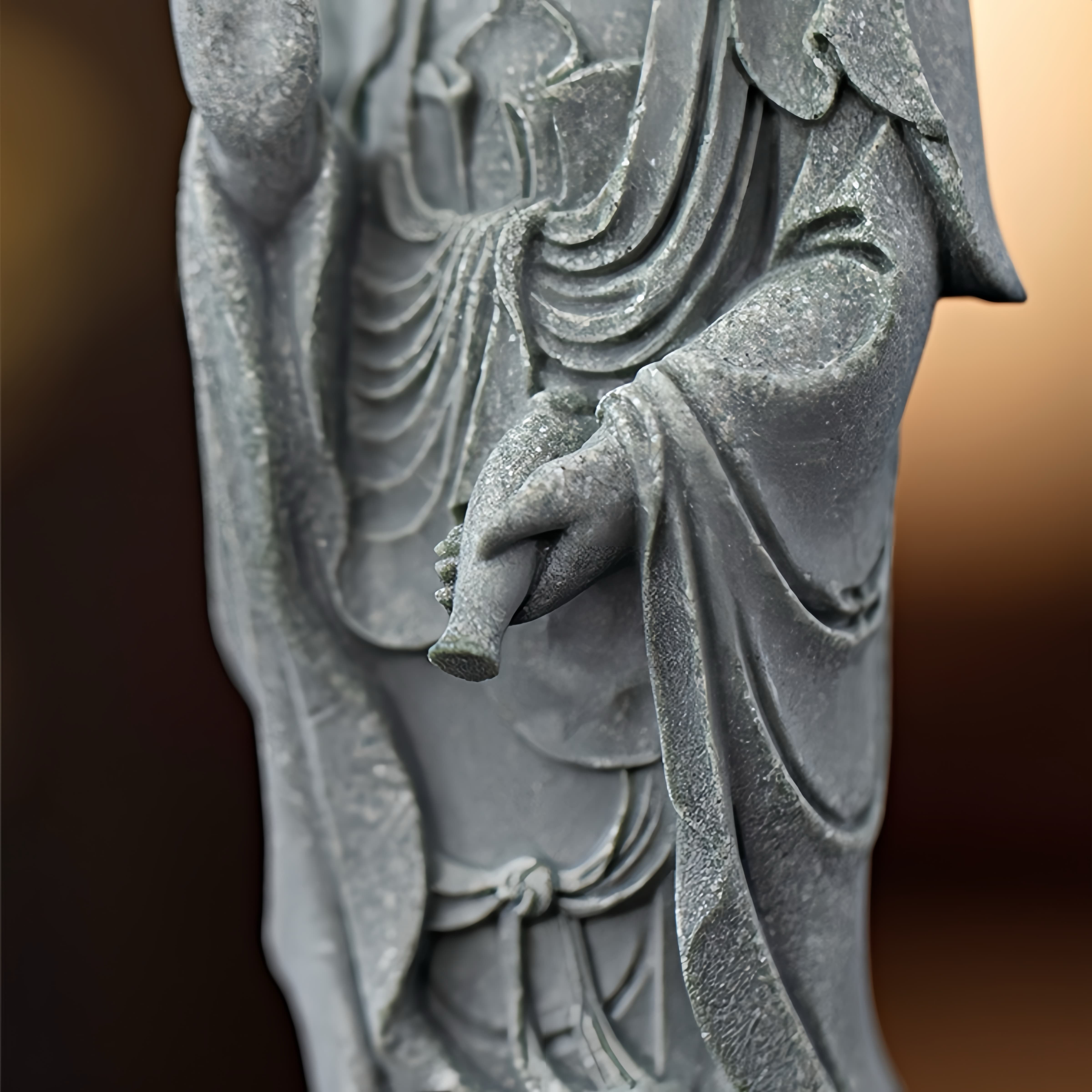 Stone Guanyin & Bodhisattva Statue Collection for Peace & Protection