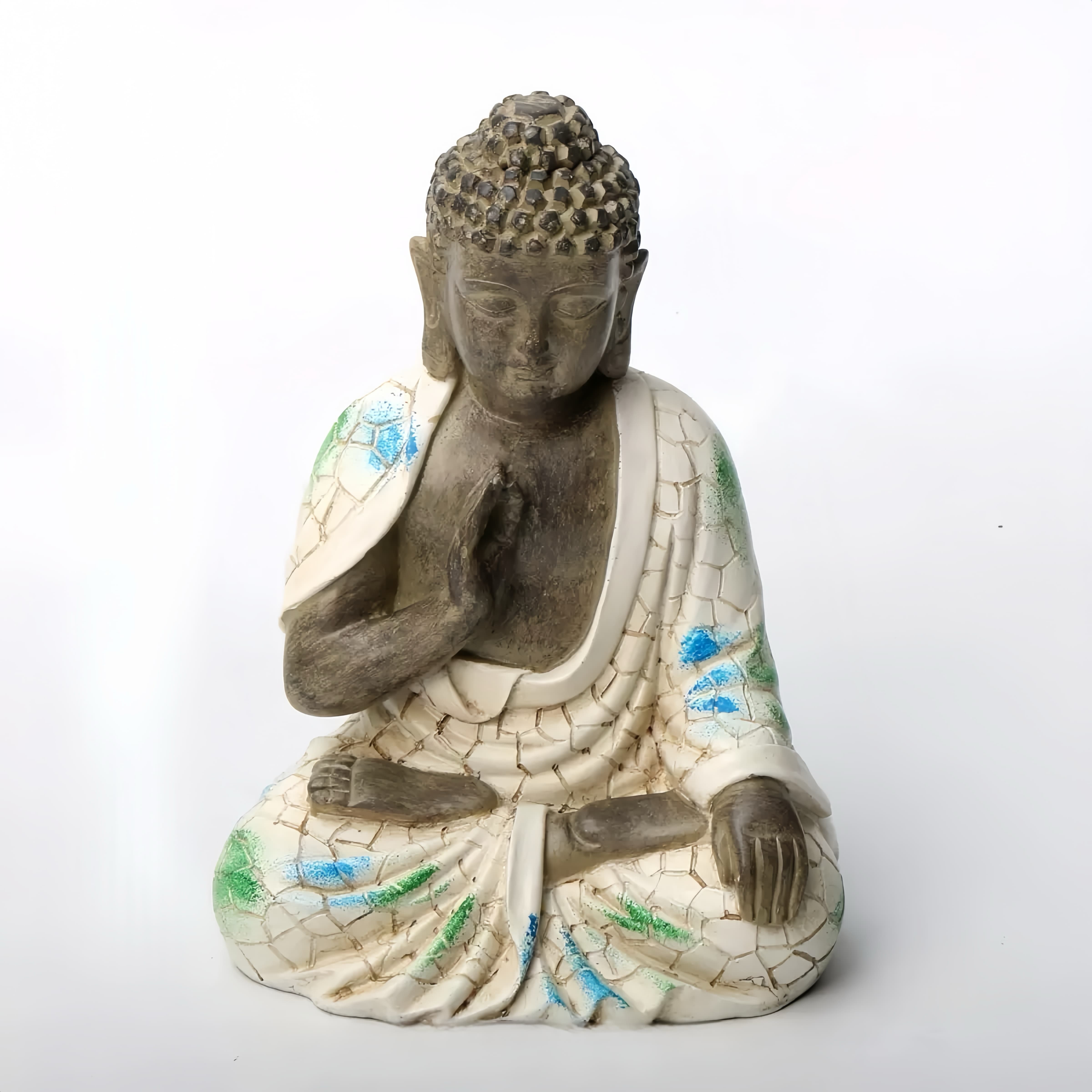 Zen Garden Buddha Statue for Peace, Calm & Meditation Decor