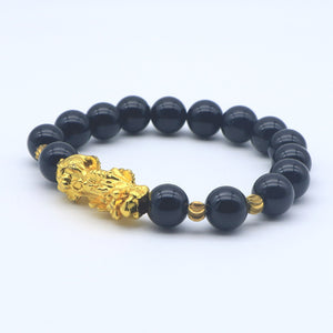 Feng Shui Alloy Pixiu Bracelet - Attract Wealth - Karmabless