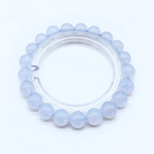 Blue Crystal Bracelet - Calm & Brave - Karmabless