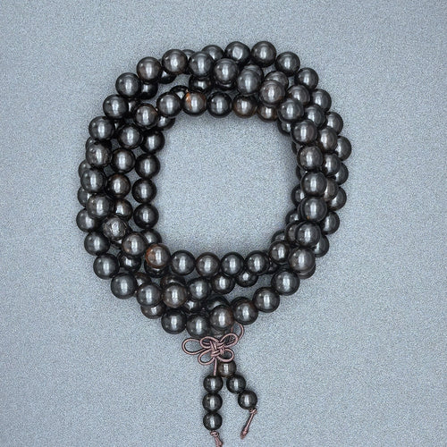 Ebony Long Prayer Beads - Energy Balance — view 5