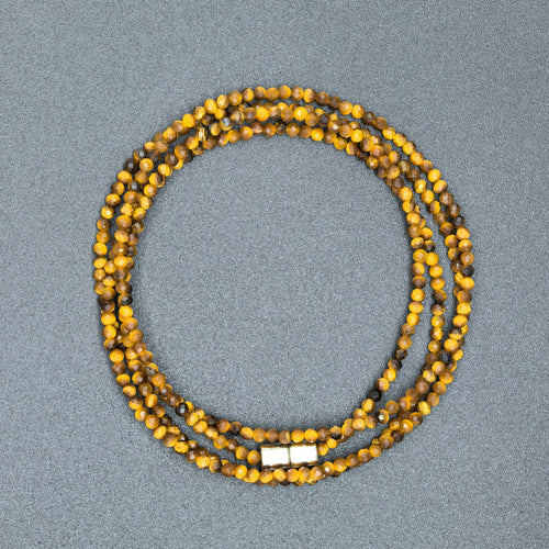 Tiger’s Eye  Beads Bracelet - Courage & Beat Anxiety — view 4
