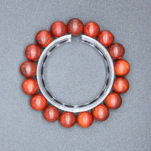 Red Rosewood Bracelet - Reducing Stress - Karmabless