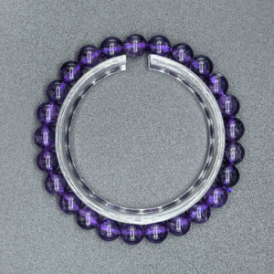 Amethyst Bracelet - Stone Of Intelligence - Karmabless