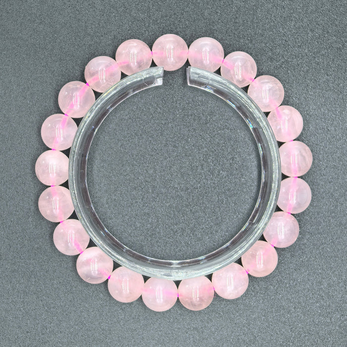 Madagascar Rose Quartz Newly mined Bracelet - Goddess Of Love — material detail