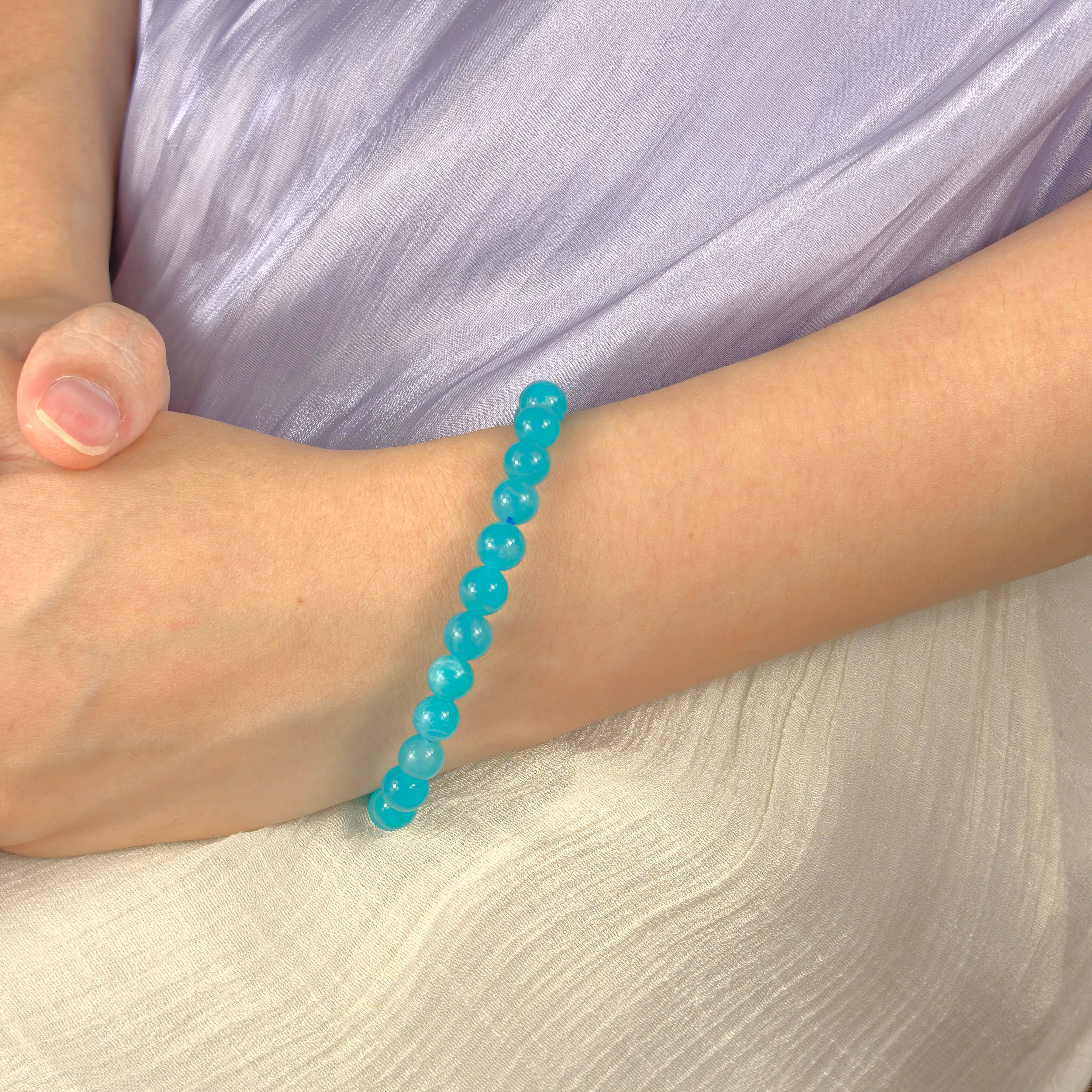 Ice Amazonite bracelet - Boost Confidence