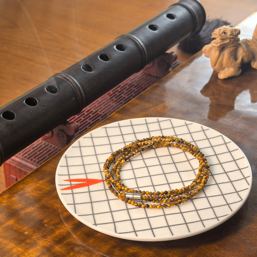 Tiger’s Eye  Beads Bracelet - Courage & Beat Anxiety — view 3